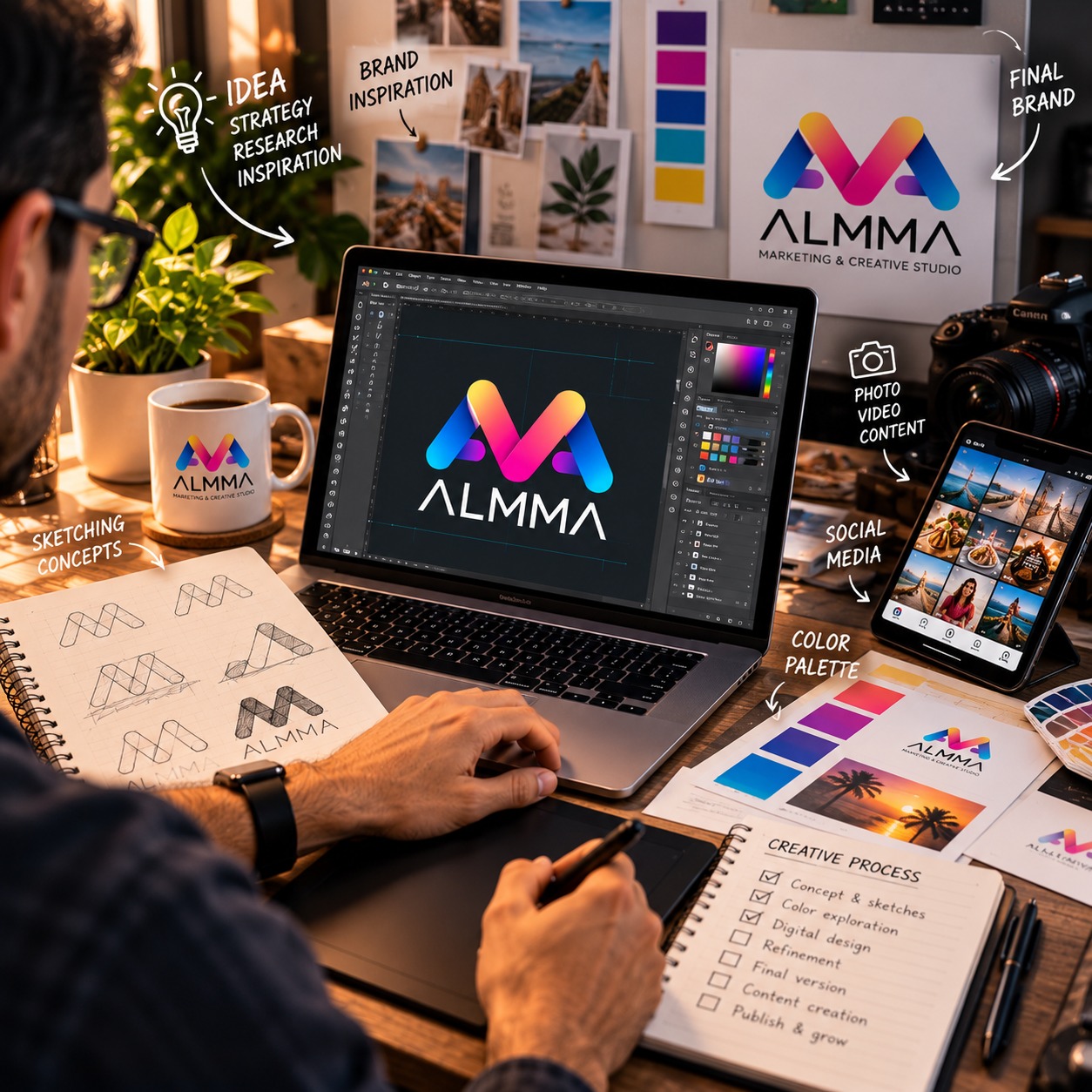ALMMA creative workspace